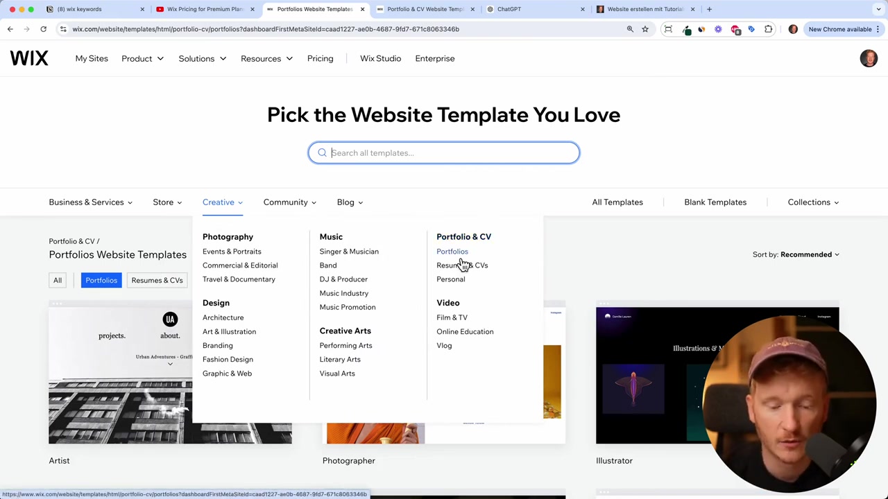 Wix Tutoriel : Créer un Site Web de Portfolio en 2026