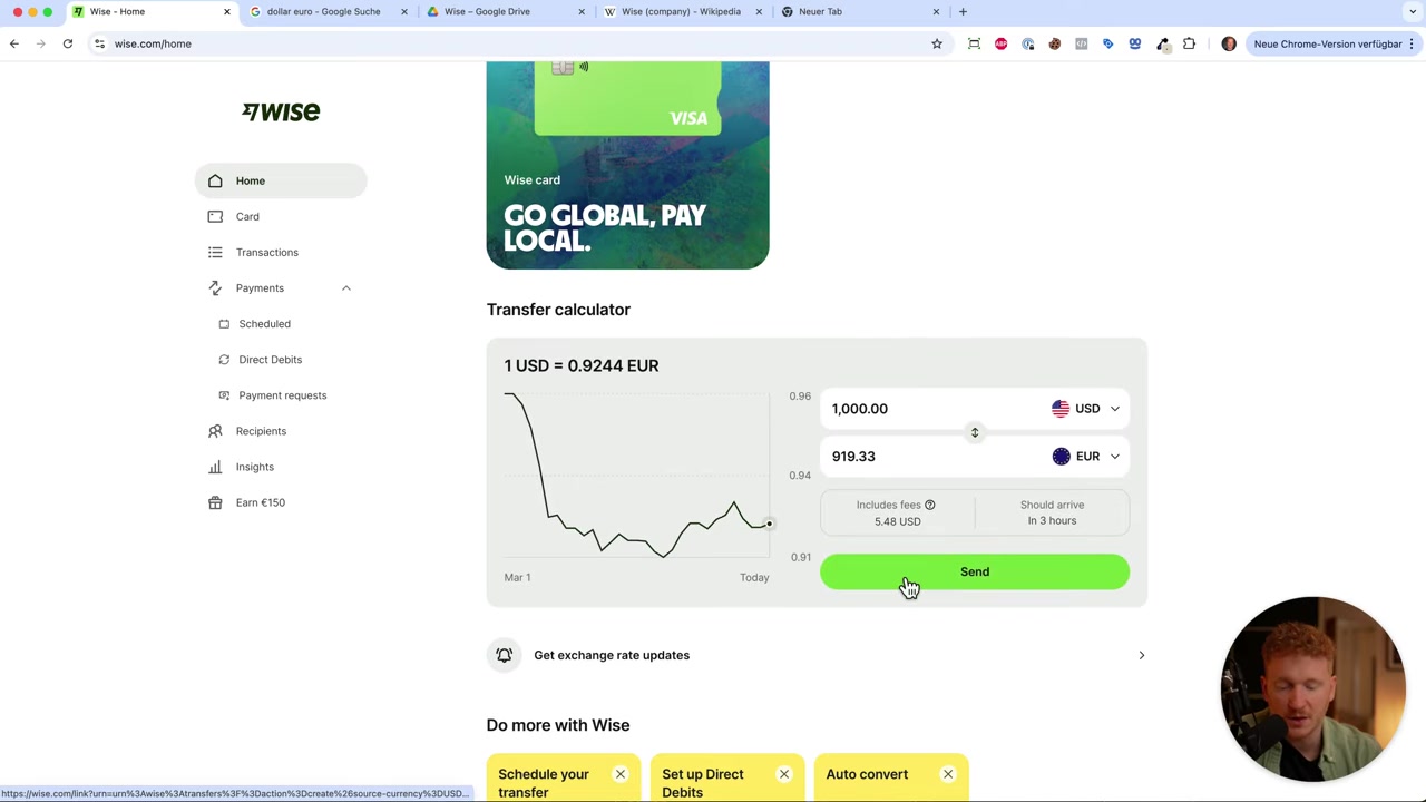 Wise Card Review (2026) – How to Use the Wise Card for International Payments