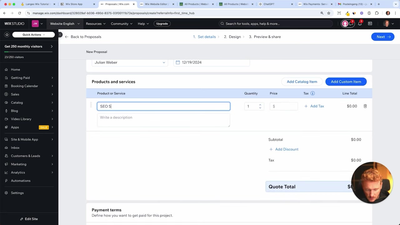 How to Create Invoices with Wix – Step-by-Step Tutorial