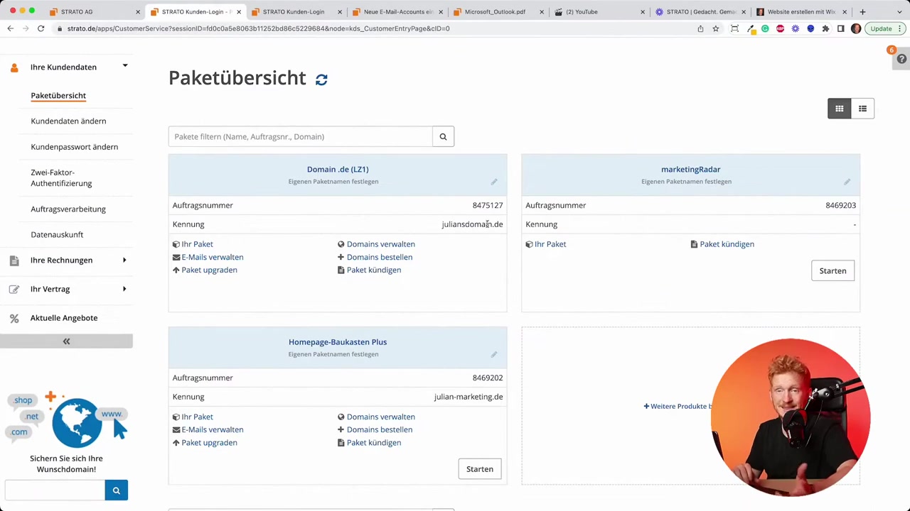 E-mail domein kopen bij Strato – Zo stel je een professionele e-mail inbox in