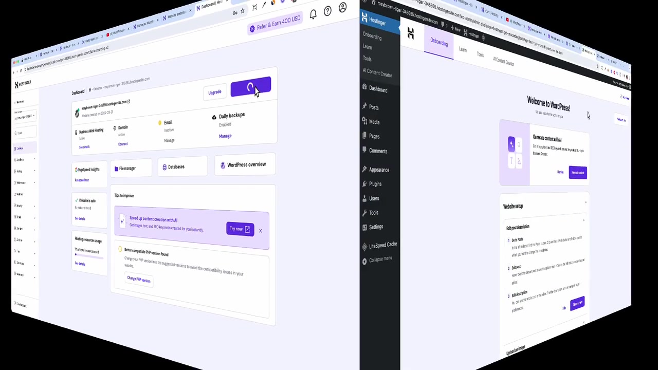 Hostinger WordPress Tutorial – Como Instalar o WordPress na Hostinger