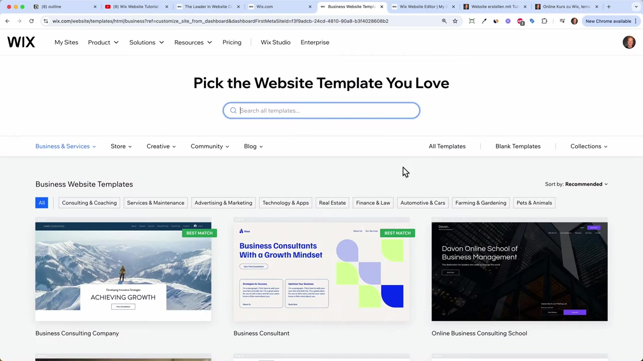 Come Creare un Sito Web con Wix – Tutorial Completo in Italiano