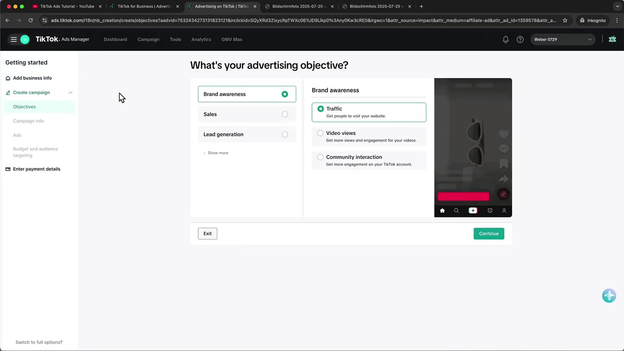 Come creare campagne pubblicitarie su TikTok per il tuo ecommerce (Shopify)