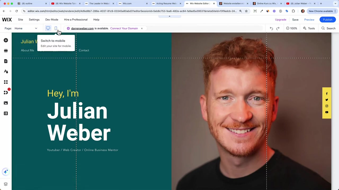 Wix Tutoriel 2026 : Créer un site web professionnel étape par étape