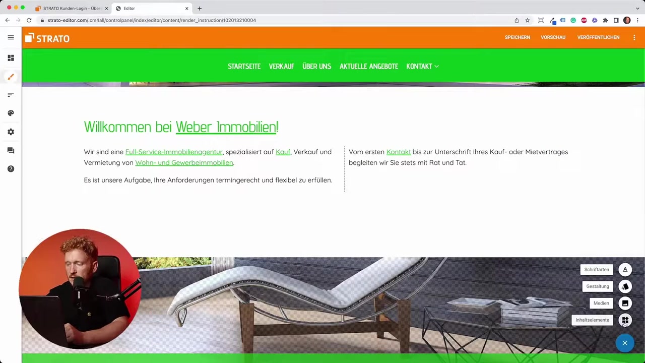 Maak een website met de STRATO Website Bouwer