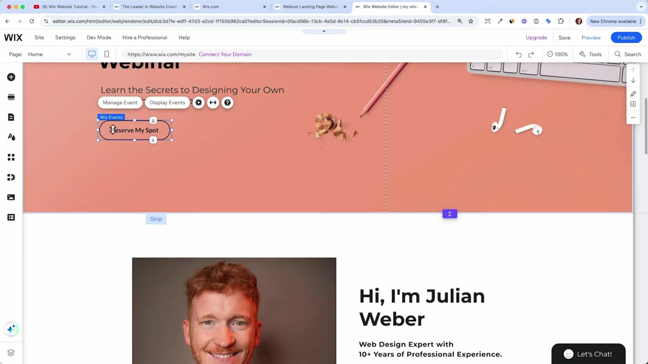 Como Criar uma Landing Page com o Wix - Tutorial 2026