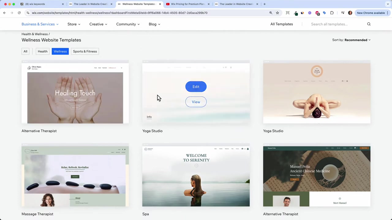 Melhores Templates Wix – Como Escolher o Modelo Certo para o Seu Site