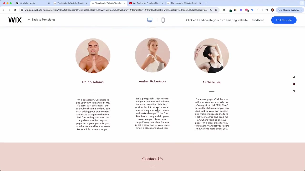 Wix Templates : Comment Choisir le Bon Modèle pour Ton Site Web