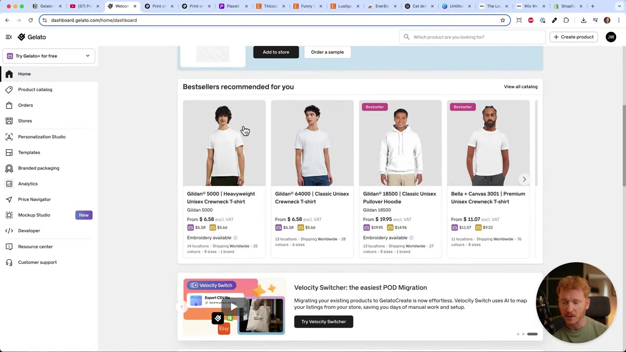 Tutorial Gelato Print-on-Demand: Como Criar Sua Loja no Etsy ou Wix