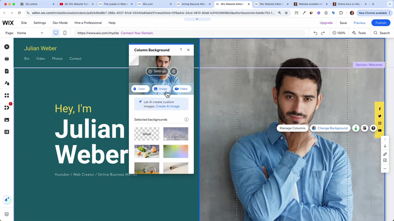 Come Creare un Sito Web con Wix – Tutorial Completo in Italiano