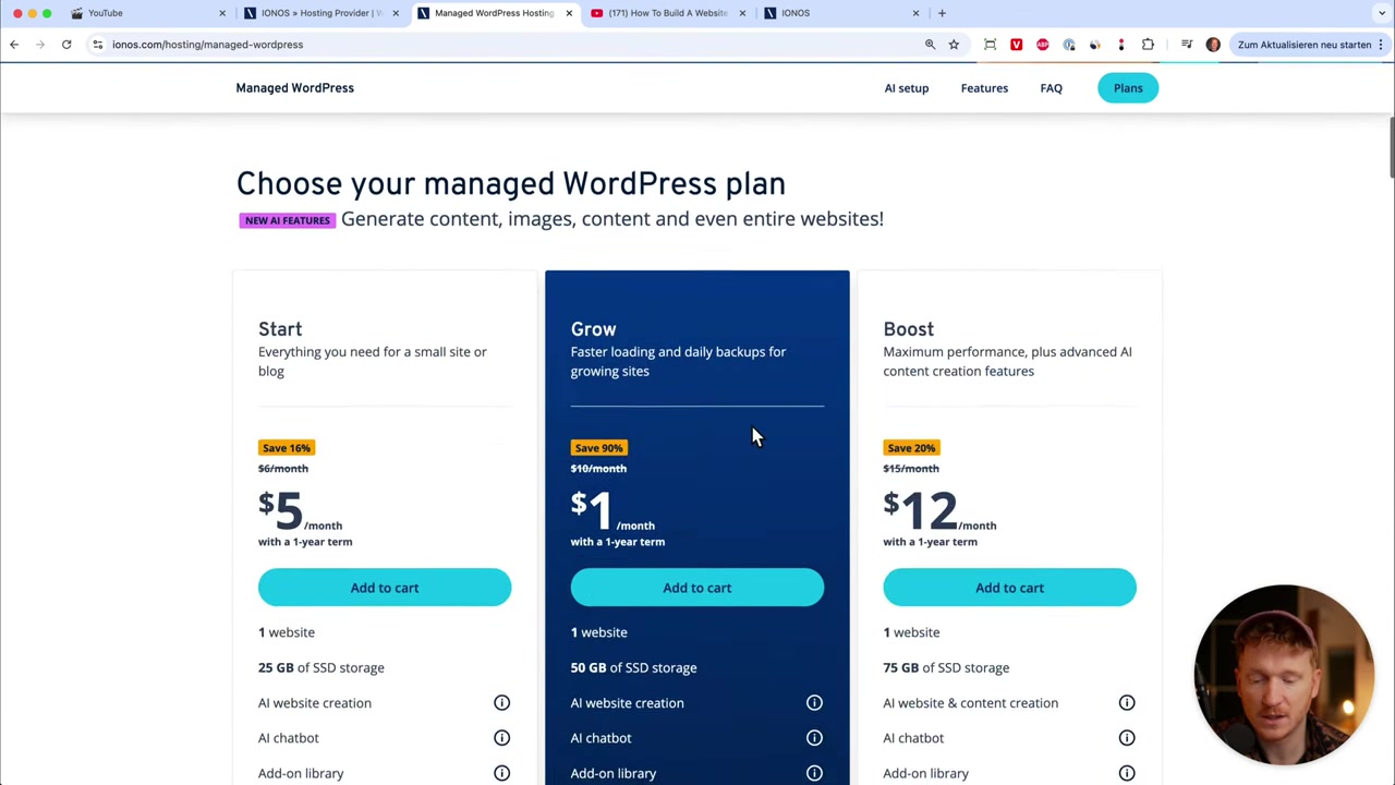 WordPress Website Maken met IONOS – In 10 Minuten dankzij AI