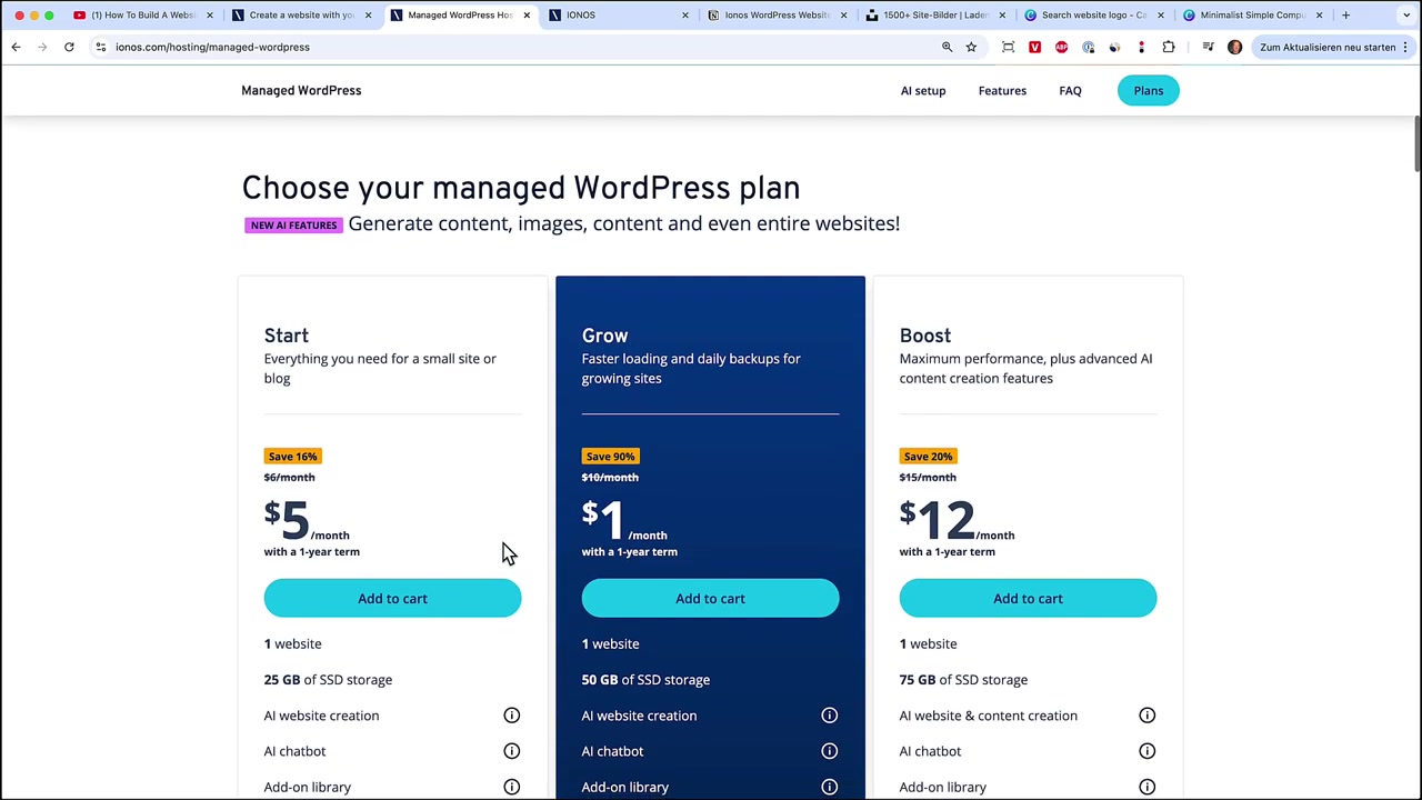Comment Créer un Site WordPress avec IONOS (2026) – Tutoriel Complet pour Débutants