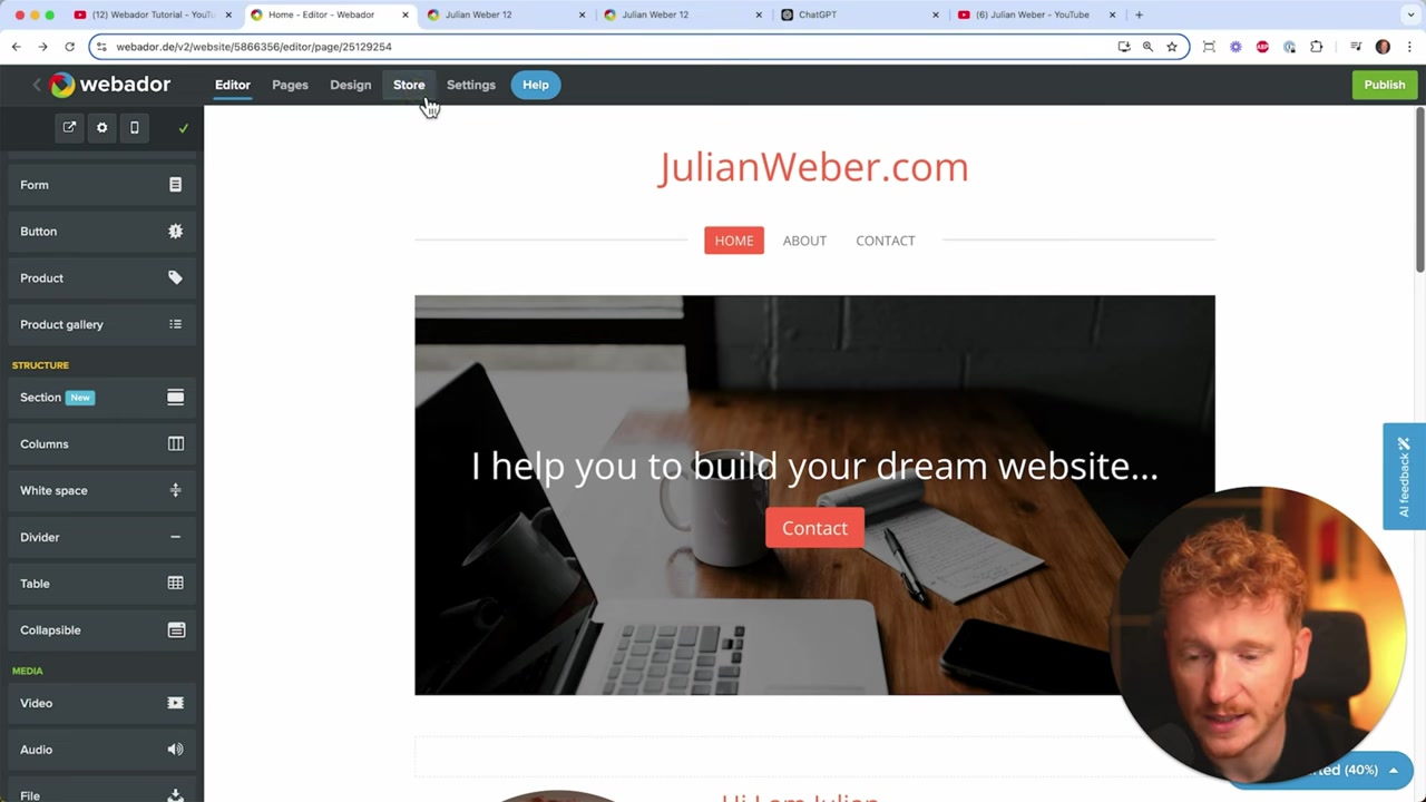 How to Start Your Own Webshop with Webador – Tutorial 2026