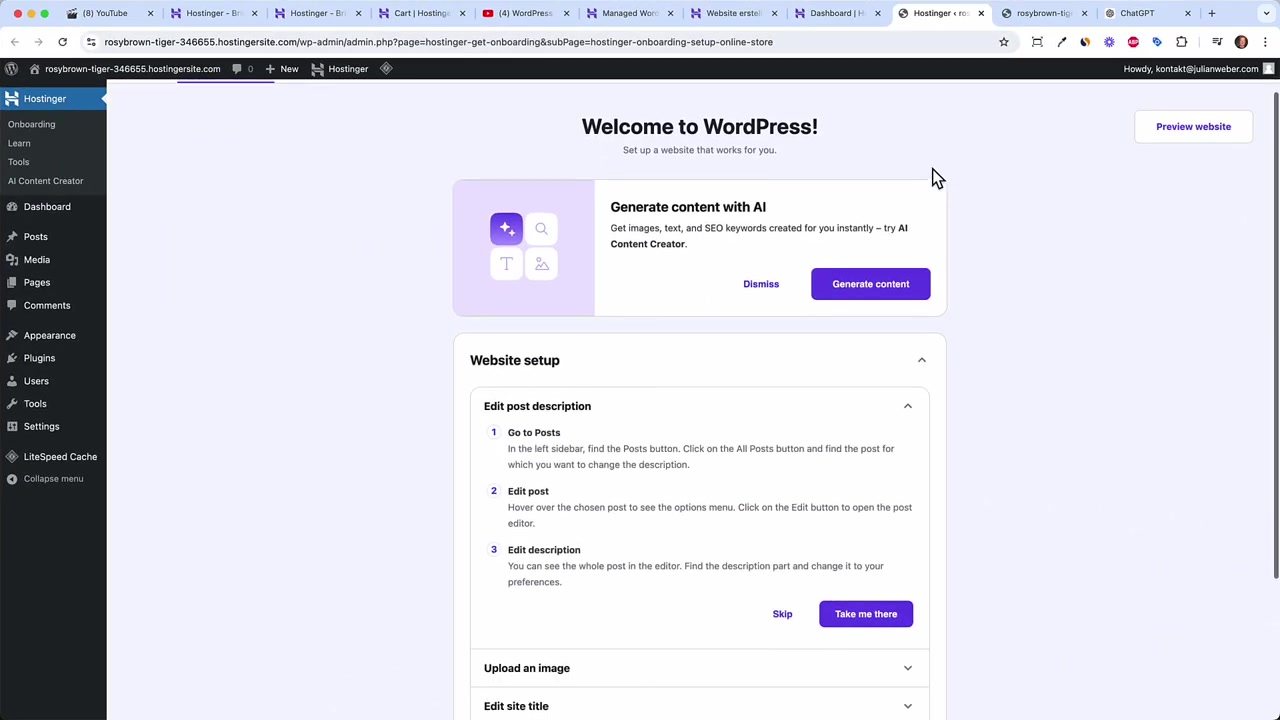 Hostinger WordPress Tutorial – Hoe WordPress te Installeren op Hostinger