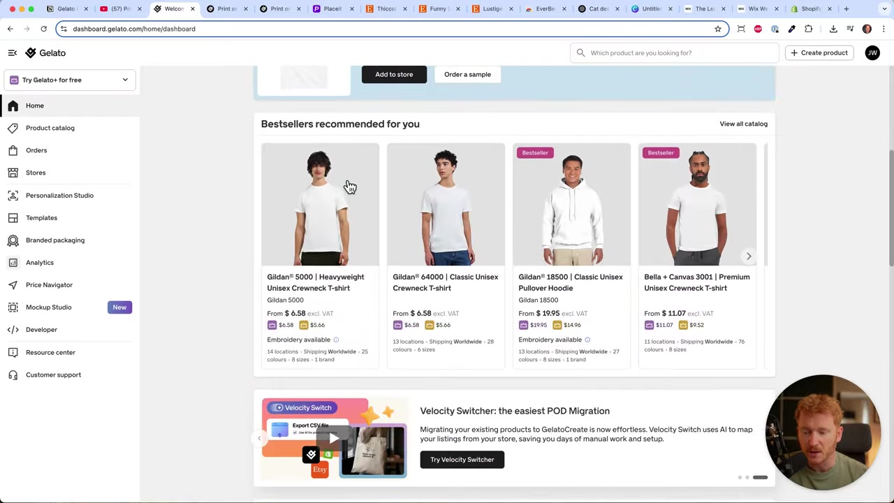 Gelato Tutoriel – Créez votre boutique Print-on-Demand (Guide débutants)