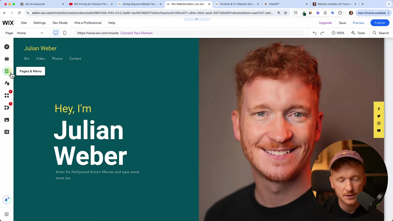 How to Make a Wix Portfolio Website (New Tutorial 2026)