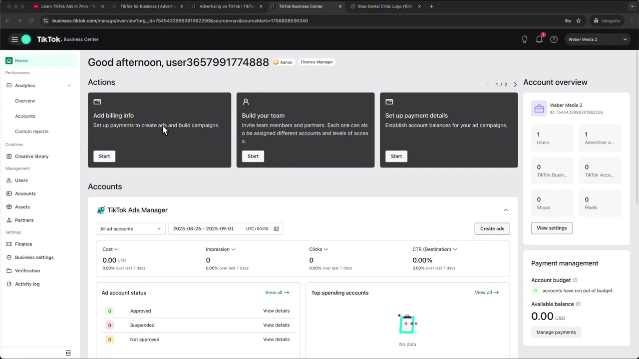 Como configurar o TikTok Ads Manager e o Business Center (Tutorial completo)