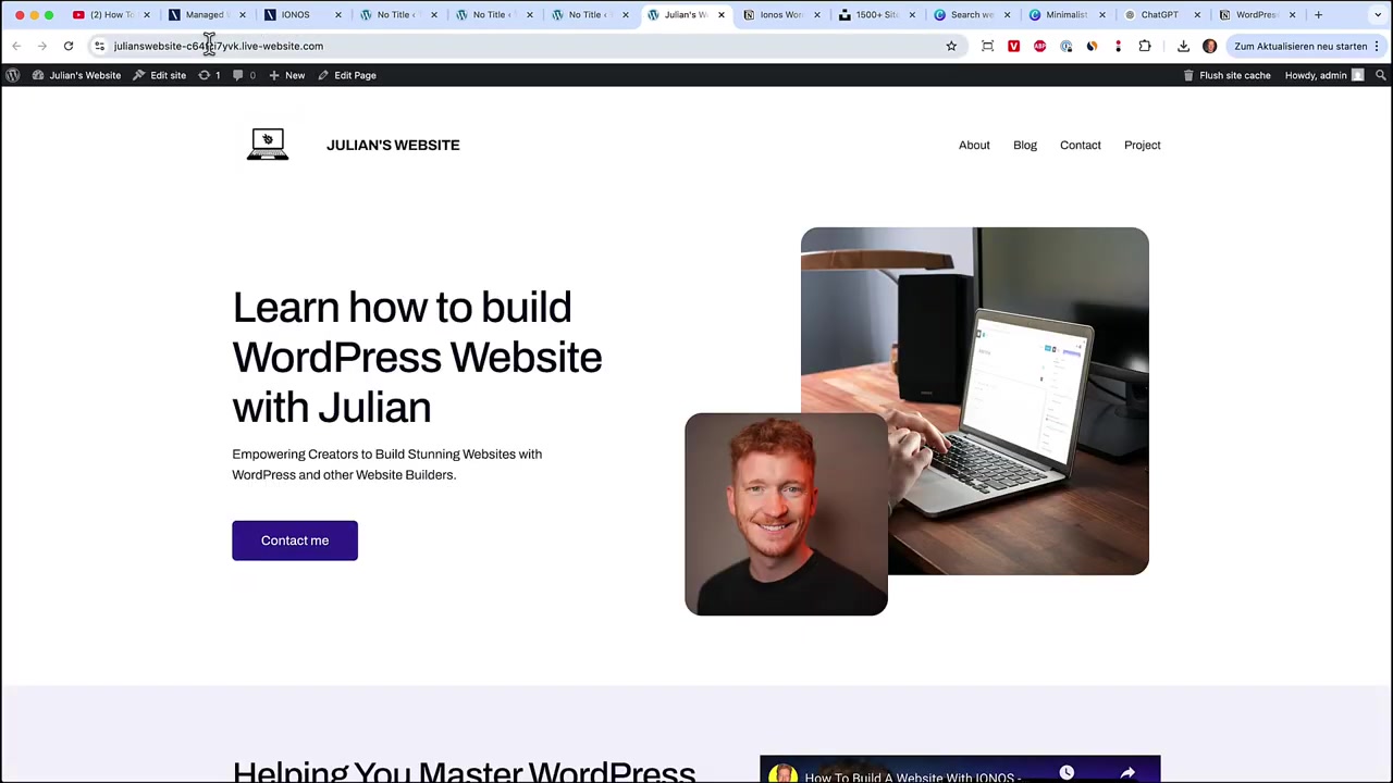 Comment Créer un Site WordPress avec IONOS (2026) – Tutoriel Complet pour Débutants