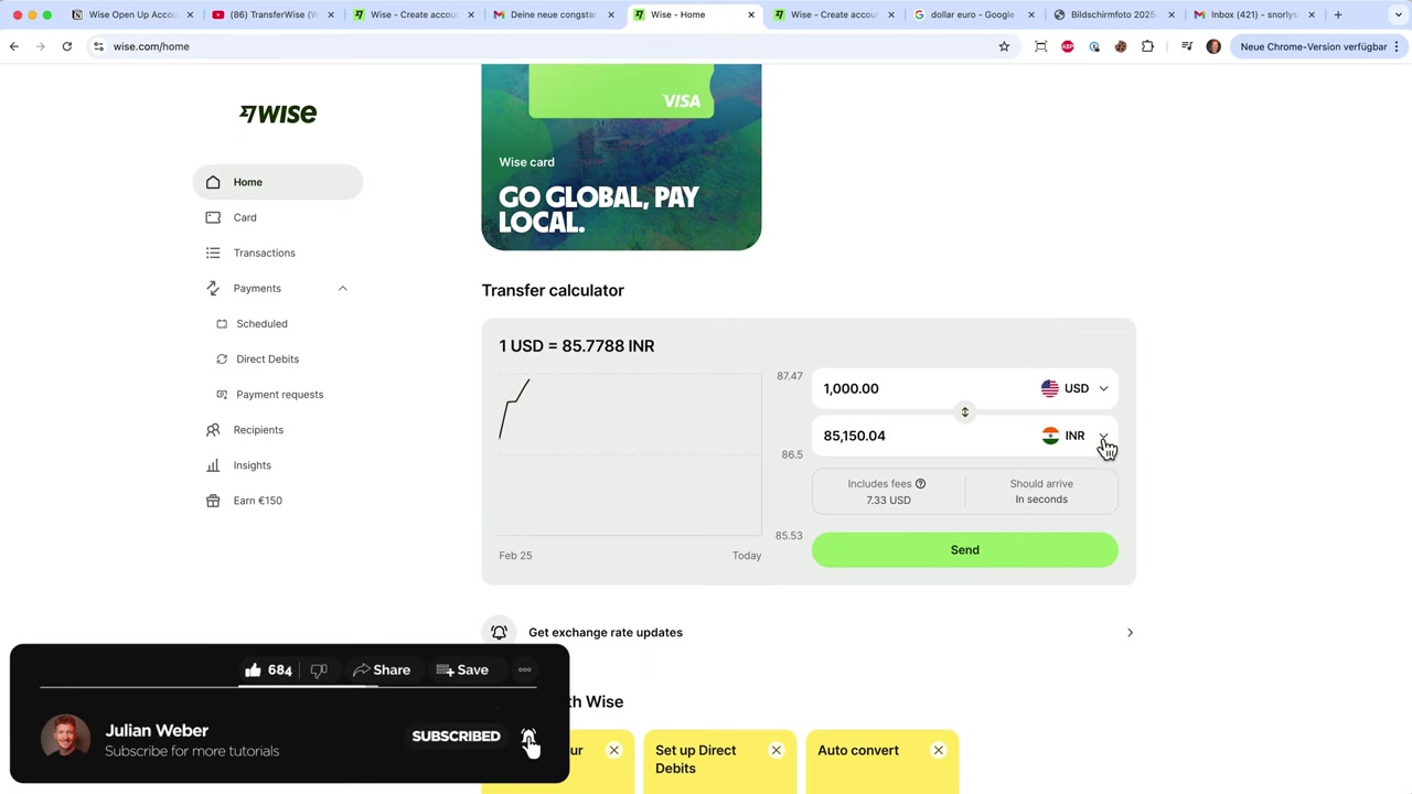 Comment ouvrir un compte bancaire Wise (2026) - Tutoriel d'enregistrement complet