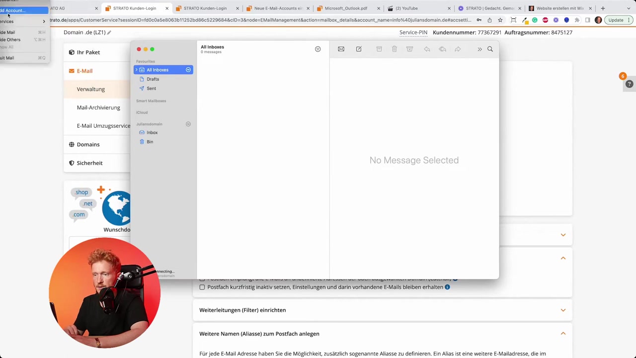 E-mail domein kopen bij Strato – Zo stel je een professionele e-mail inbox in