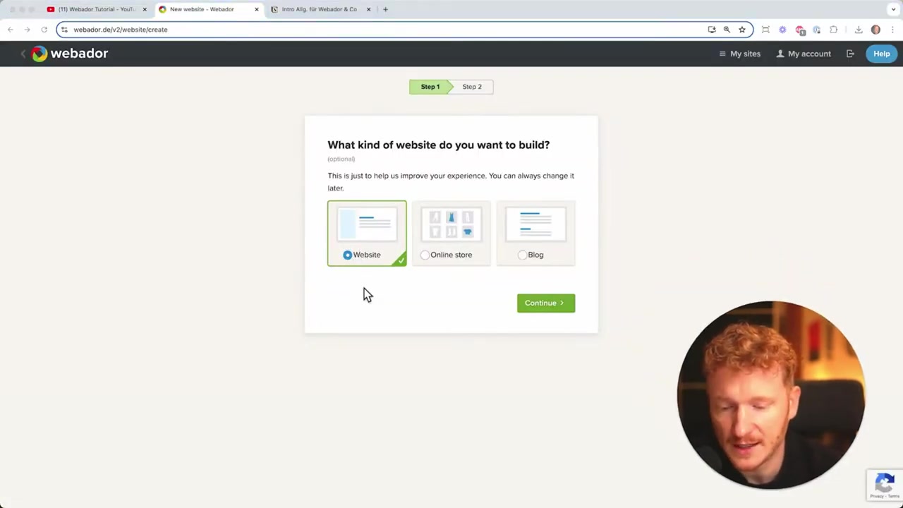 Sådan opretter du en hjemmeside med Webador | Tutorial på dansk