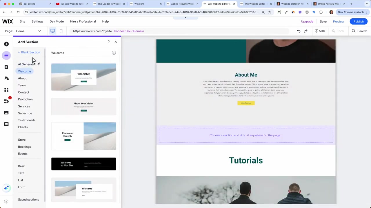 Wix Tutoriel 2026 : Créer un site web professionnel étape par étape