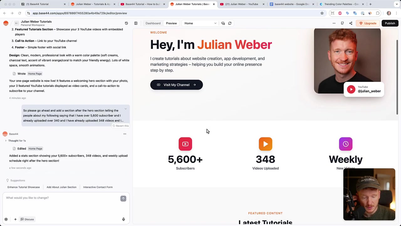 Créer un Site Web avec l'IA sur Base44 – Tutoriel Complet 2026