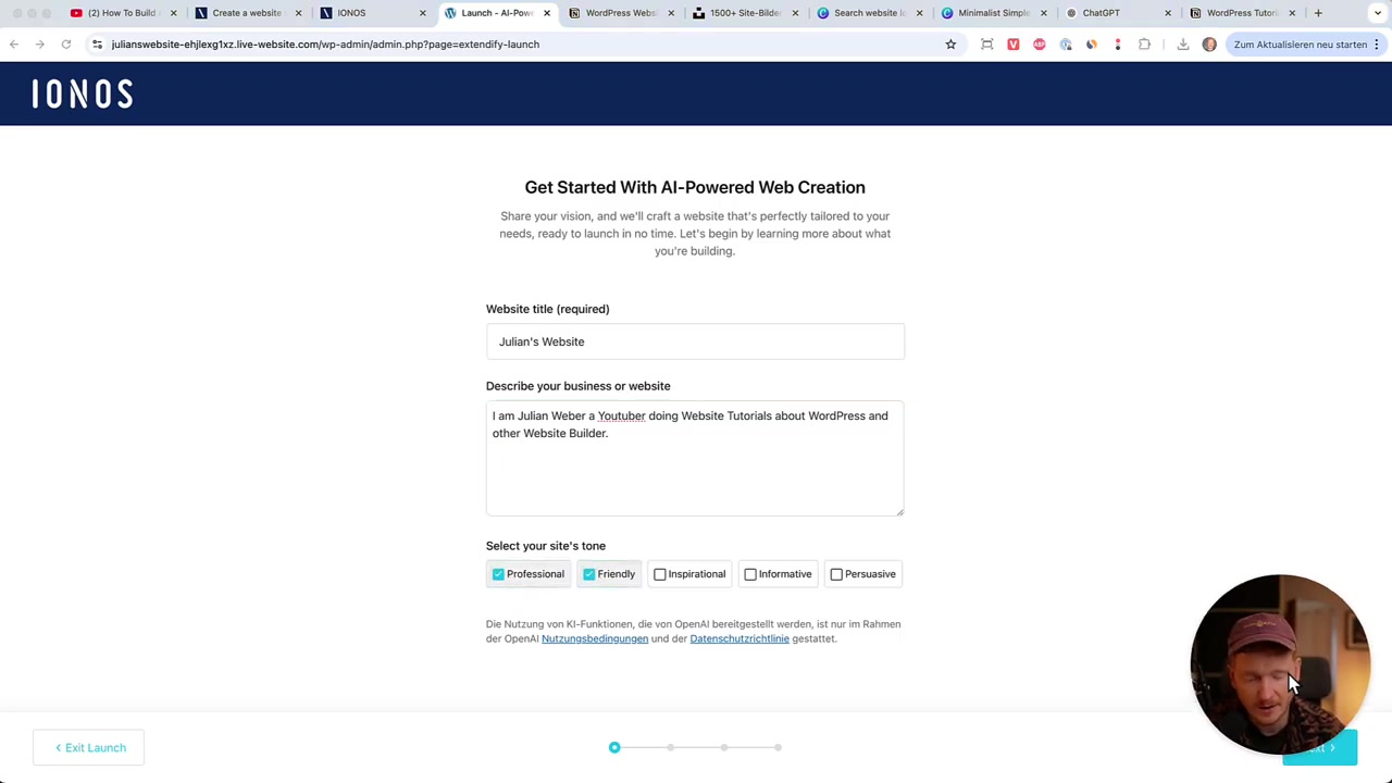 Cómo crear un sitio WordPress con Hostinger y AI en menos de 10 minutos