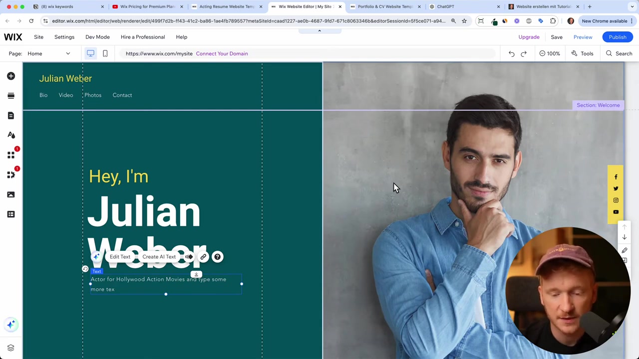 Wix Tutoriel : Créer un Site Web de Portfolio en 2026
