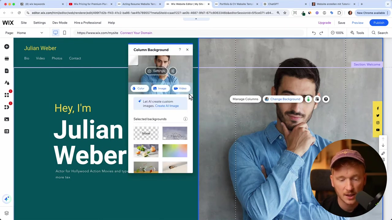 Como Criar um Site com o WIX – Tutorial Wix em Português