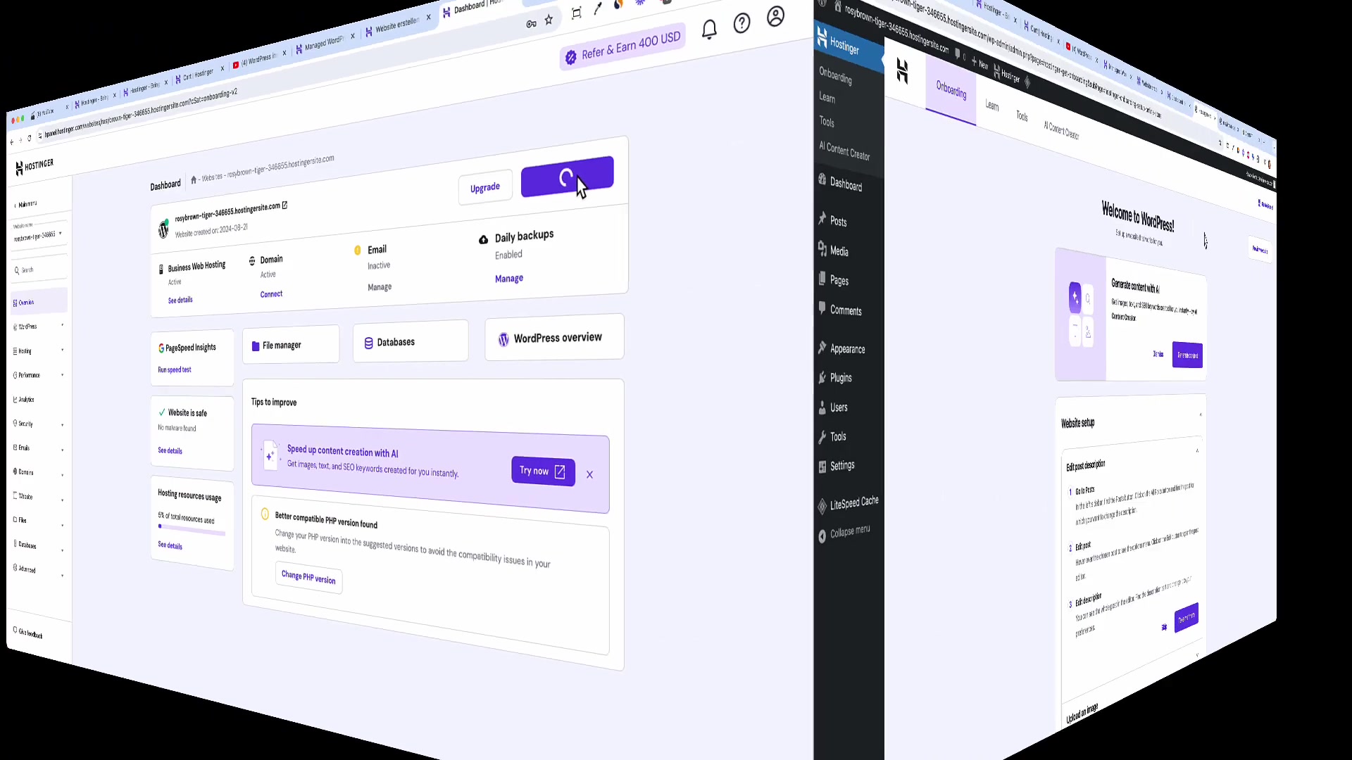 Hostinger WordPress Tutorial: Cómo Instalar WordPress en Hostinger