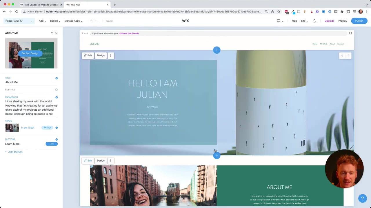 Wix ADI Website Tutorial – How to Make a Website with Wix