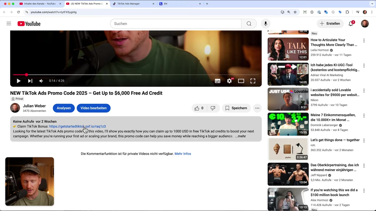 6.000 $'a Kadar TikTok Reklam Kredisi Kazanın – Yeni TikTok Reklam Promosyonu