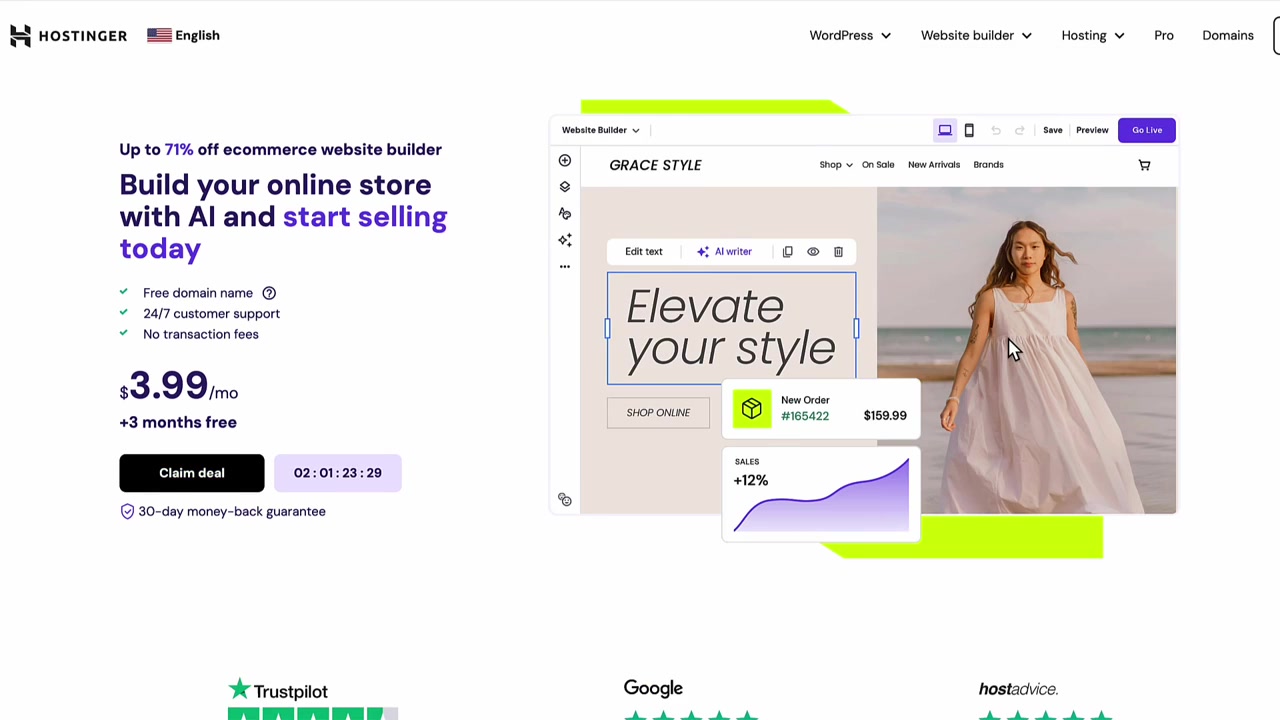 Hostinger eCommerce Website Tutorial – How to Build Your Own Online Store