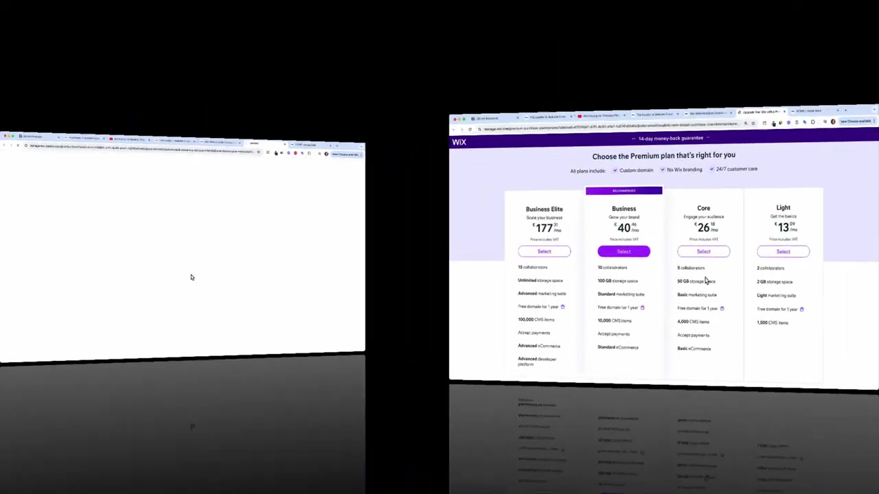 Wix Tariffe – Come Acquistare un Piano Premium Wix