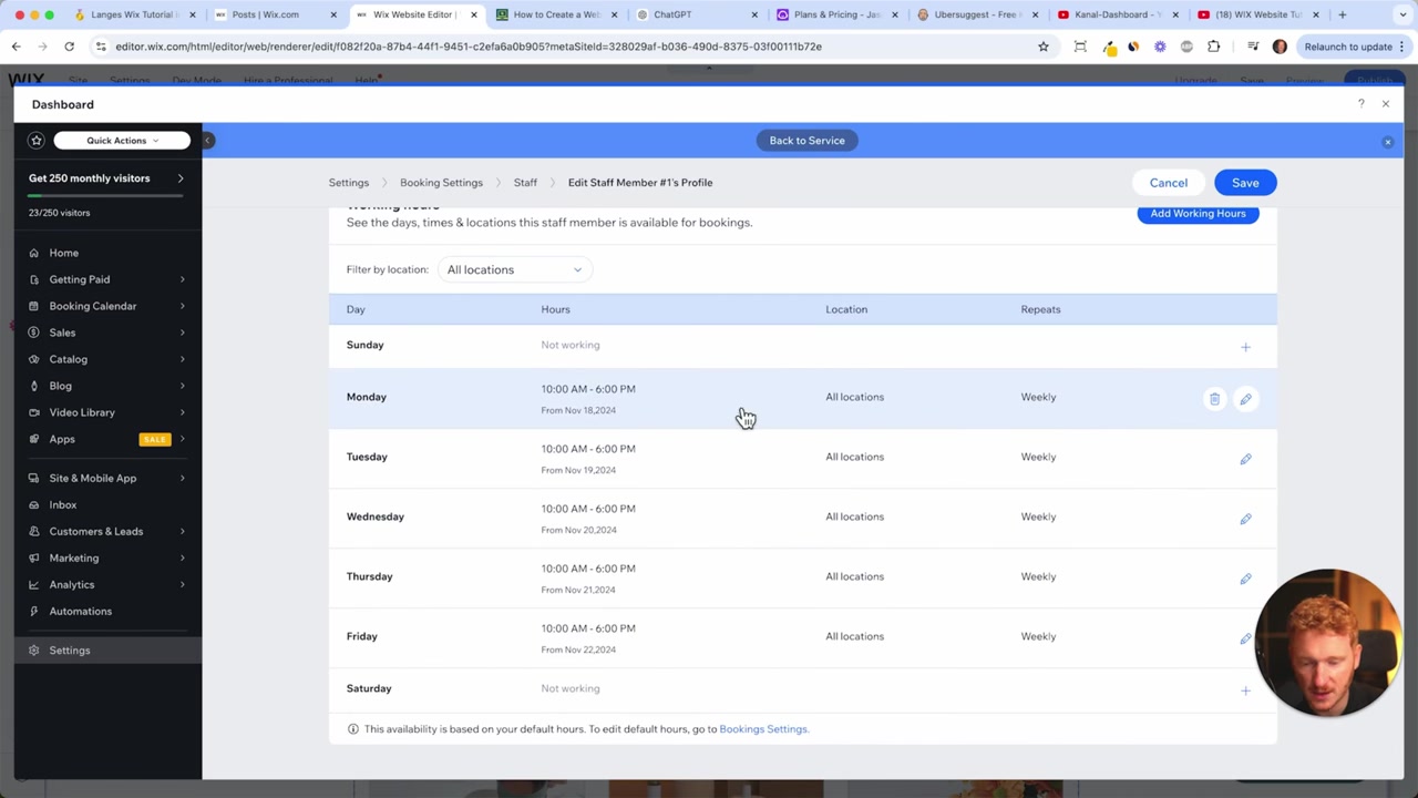 Wix Bookings – How to Set Up Services & Accept Appointments