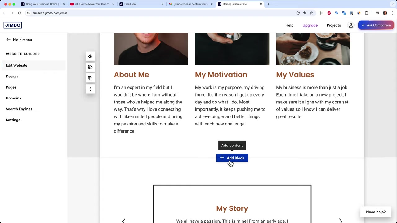 Jimdo Website Builder Tutorial (2026) – How to Build a Free Website with Jimdo