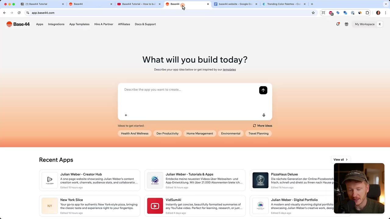 Cómo Crear una Página Web con Base44 (Tutorial 2026) – Esta IA Crea tu Web en Segundos