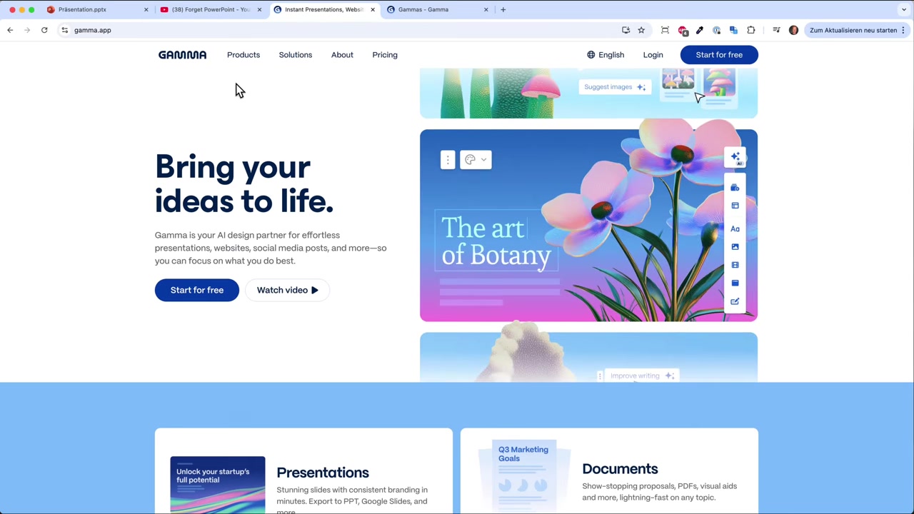 ¡El fin de PowerPoint! Cómo crear presentaciones con IA usando Gamma