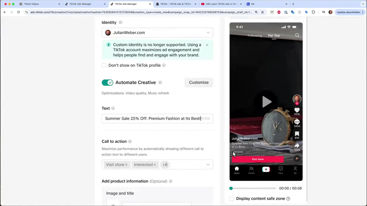 Tutoriel TikTok Ads (2026) – Guide Complet Étape par Étape