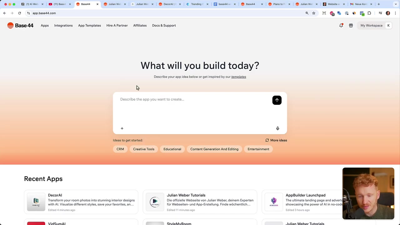 Website Bouwen met AI in Minuten – Base44 Tutorial 2026