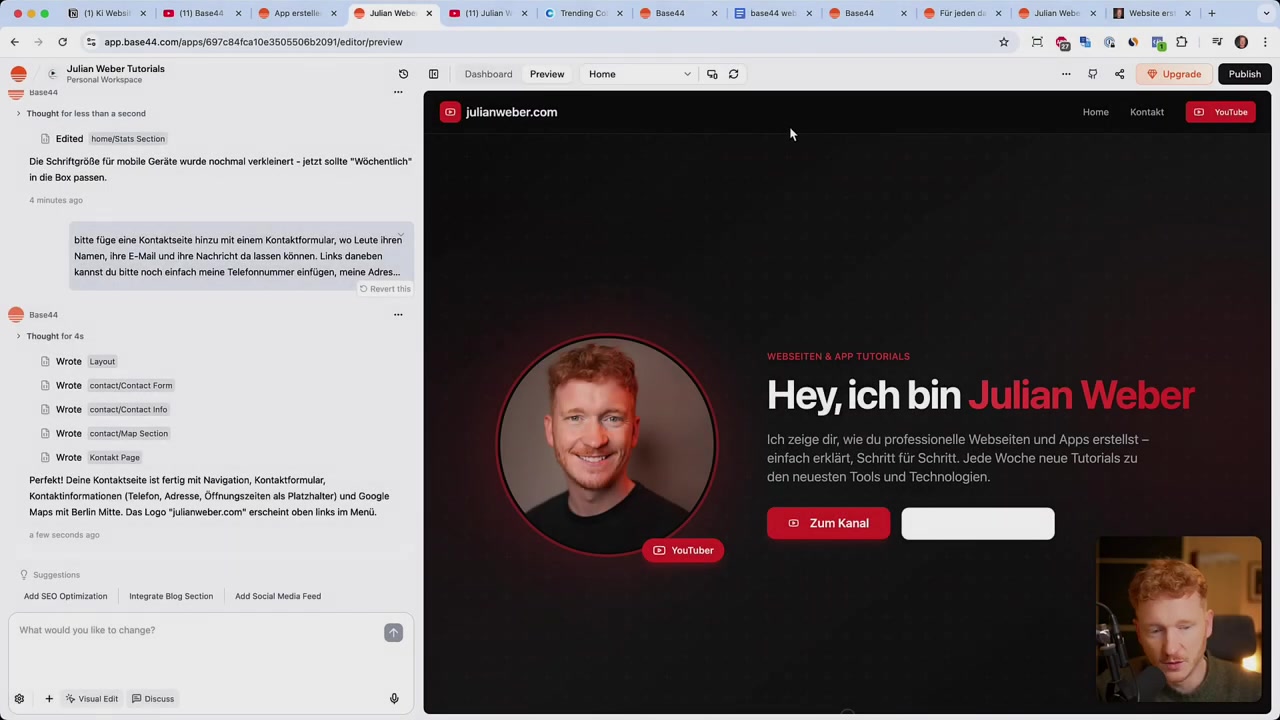 Website Bouwen met AI in Minuten – Base44 Tutorial 2026