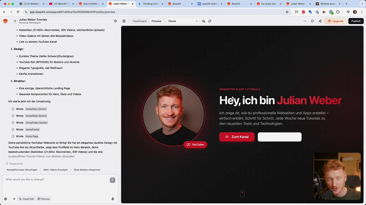 Website Bouwen met AI in Minuten – Base44 Tutorial 2026