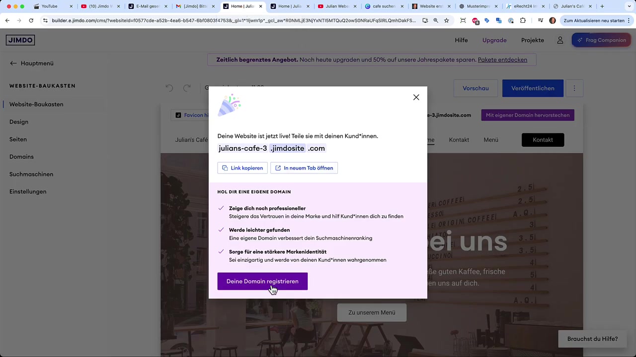 Jimdo Website Maken – Stap-voor-Stap Tutorial voor Beginners (2026)