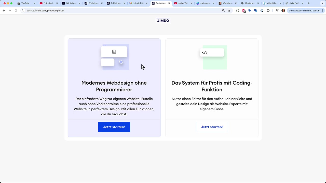 Jimdo Website Maken – Stap-voor-Stap Tutorial voor Beginners (2026)